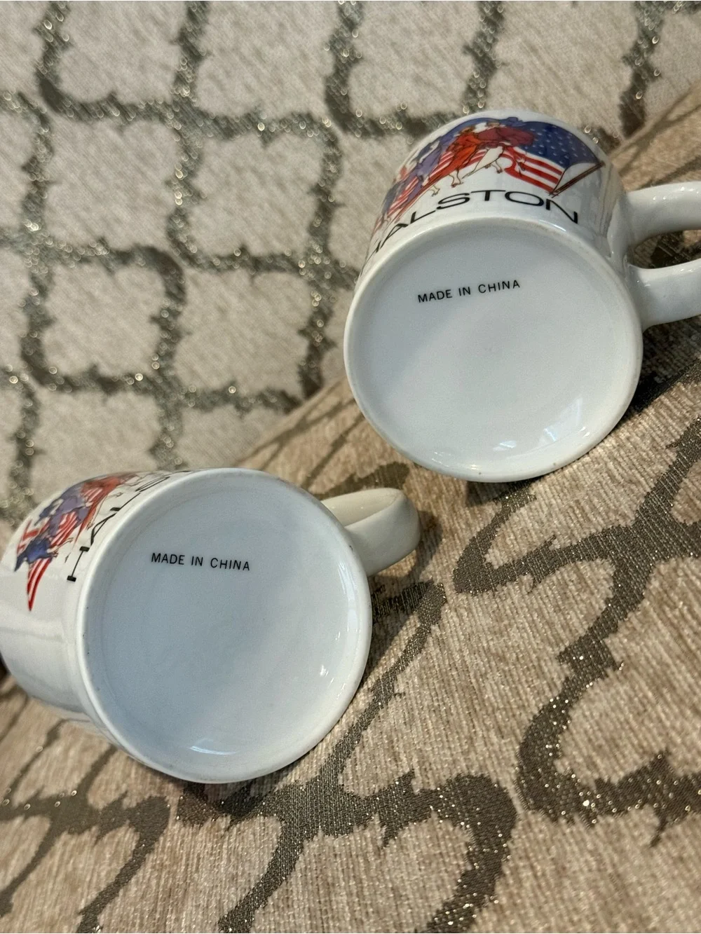 Vintage Halston Coffee Cup Set